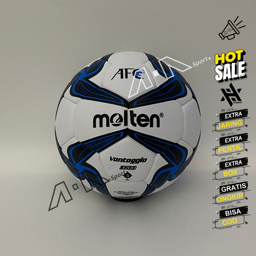Bola sepak size 5 Bola kaki MOLTEN bola sepak MOLTEN size 5