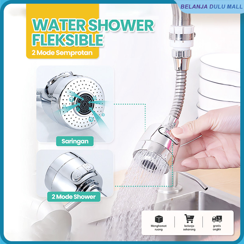 Kepala Shower Kamar Mandi Portable Pancuran Kamar Mandi Minimalis Shower Wastafel / Desain Bagus