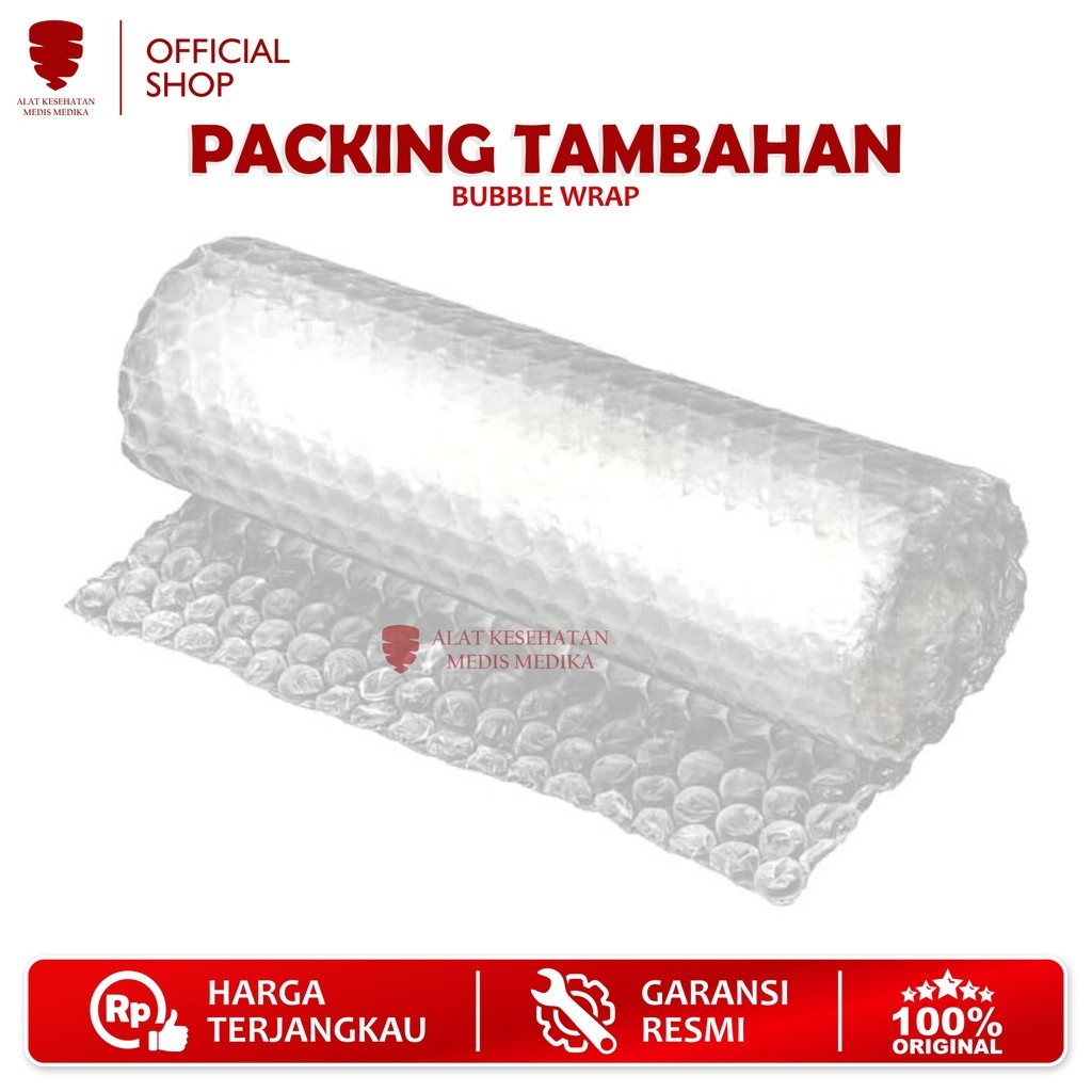 

Packing Tambahan Bubble Wrap Agar Lebih Aman Saat Pengiriman Medis