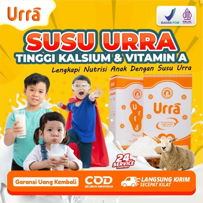 

Susu Urra - Susu Murni Tinggi Kalsium Untuk Tulang dan Sendi