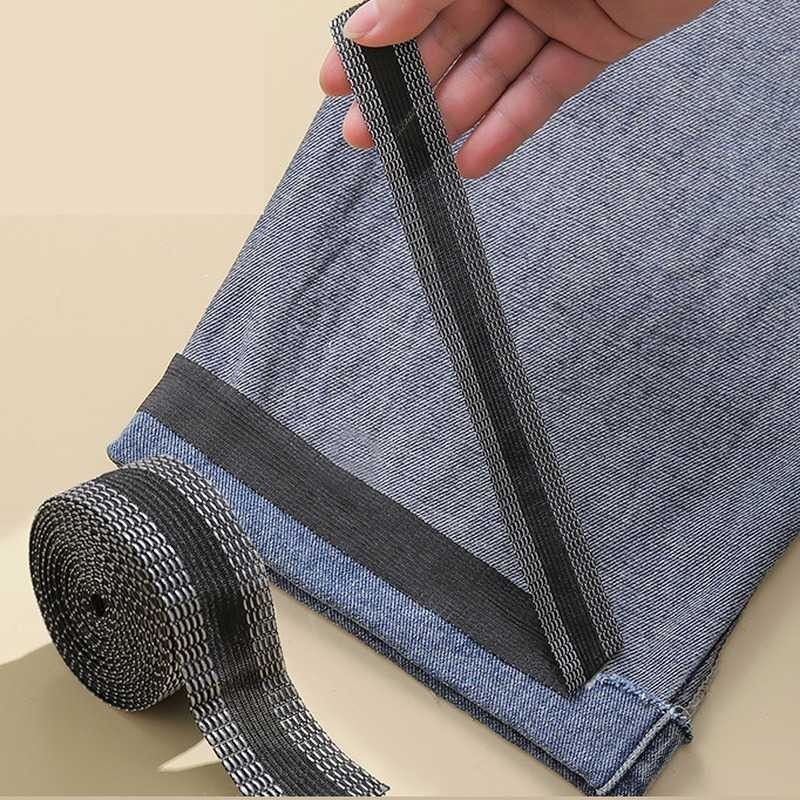 

Rhodey Pemendek Celana Self Adhesive Pants Shorten Paste Iron 1M - L-103
