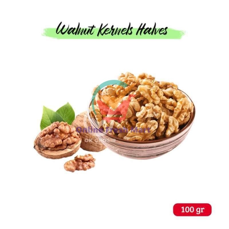 

Kacang Walnut Mentah Belah Dua USA (100 gr) - Online Fresh Mart Denpasar