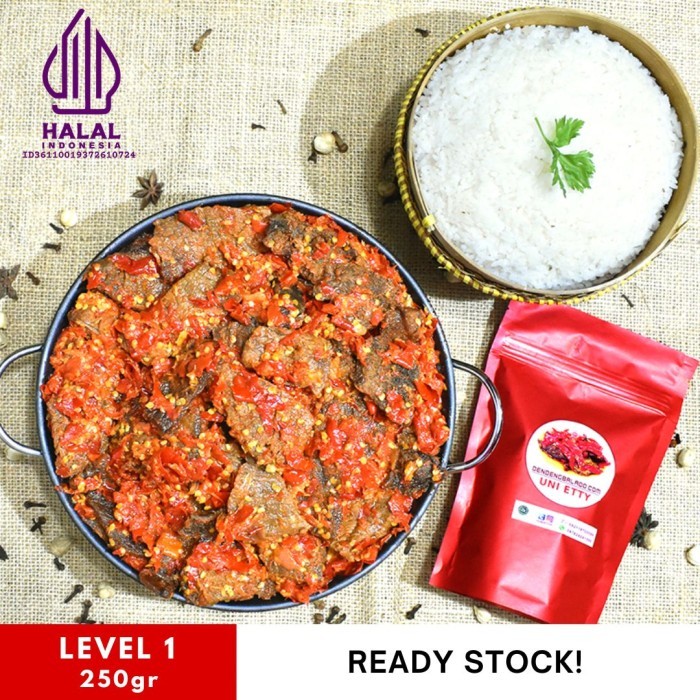 

✨TERLARIS -Dendeng Balado Lambok Batokok (Cabe Merah) - ASLI PADANG
