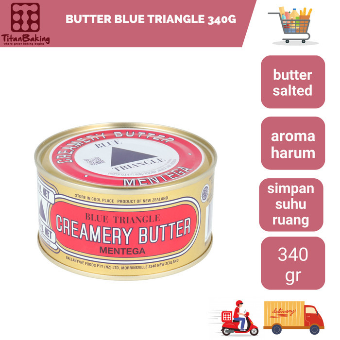 

[New Arrival] BUTTER BLUE TRIANGLE 340G
