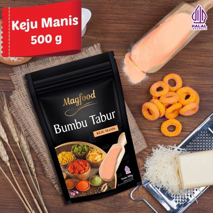 

✨TERLARIS -Magfood Bumbu Tabur Keju Manis 500 gram - 500 gram