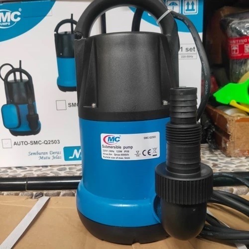 Pompa Celup Kolam Ikan Koi 125Watt MC PUMP SMC-Q2503