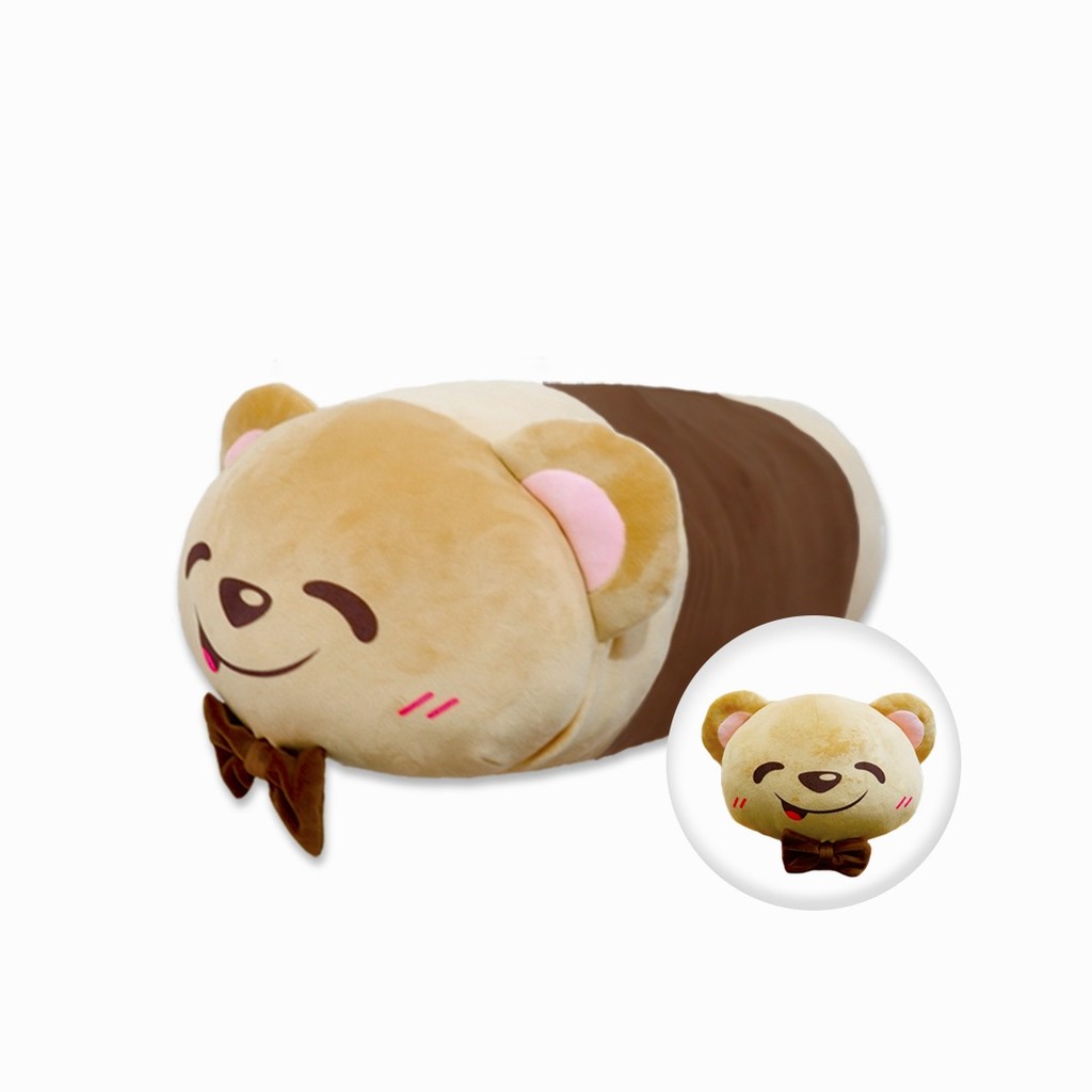 Guling Jumbo Bear Boney Karakter Beruang Warna Cokelat Cantik Dan Elegant Cocok Untuk Hadiah Dan Kado Ulang Tahun