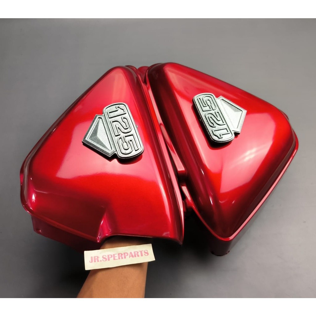 Bok aki CB 125 Tutup aki CB 125 cover aki cb 125 warna merah