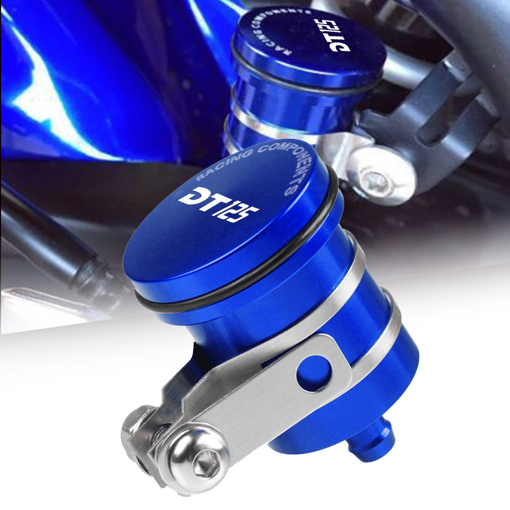 Motorcycle Brake Cylinder Fluid Reservoir Rear Front Clut   Tank Oil Fluid Cup For Yamaha DT125 DT 1