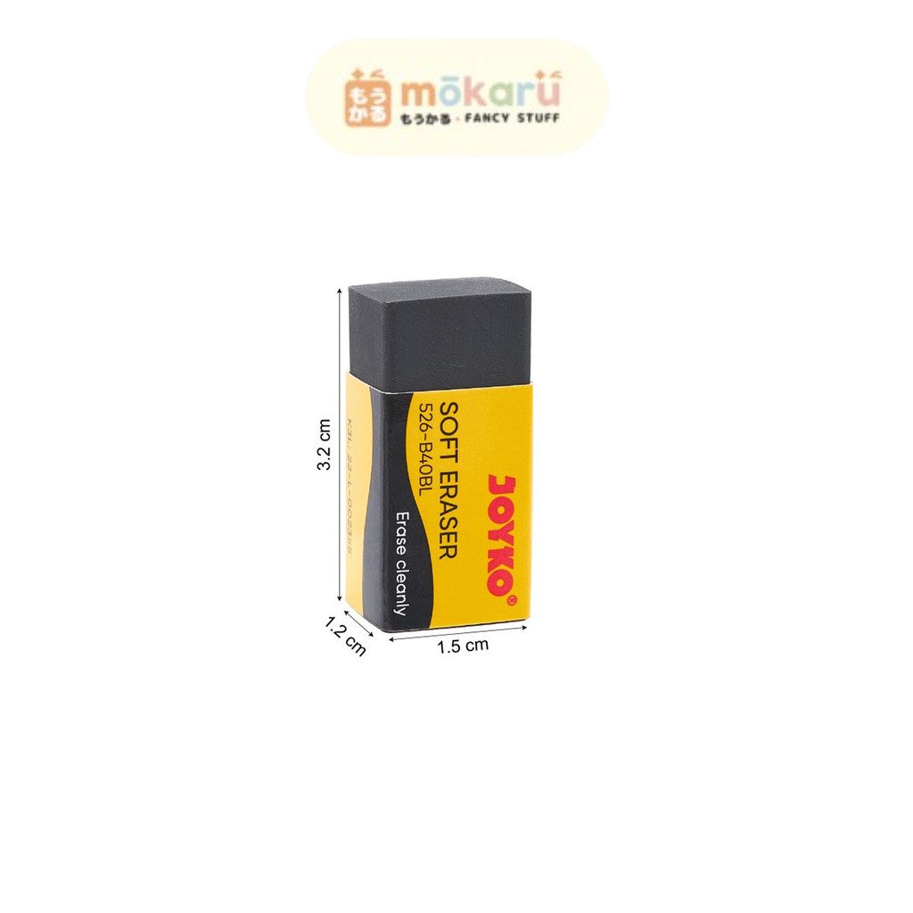 

Joyko Eraser Penghapus Hitam 526 B40BL Hitam