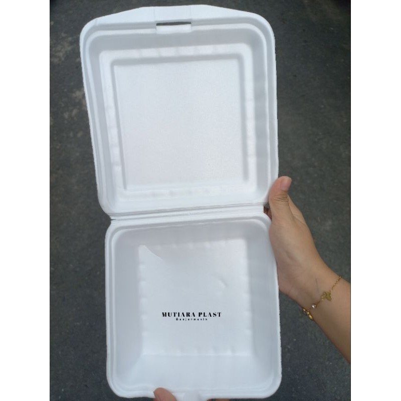 Styrofoam LUX L03 POLOS Besar @ 100 PCS