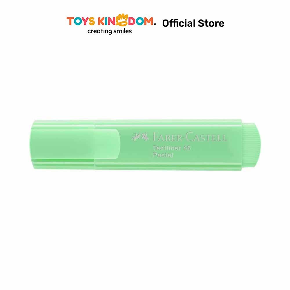 

Toys Kingdom Faber Castell Spidol Highlighter Pastel 46 - Hijau Muda Spidol Stabilo Warna Warni Alat Tulis Penanda Text Marker