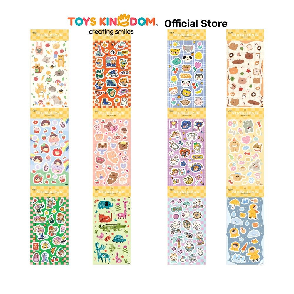 

Toys Kingdom Capricorn Stiker Dekorasi Fancy Non Season Random Stiker Dekoratif Lucu Cute Stickers Deco Sticker Pack Journal Book