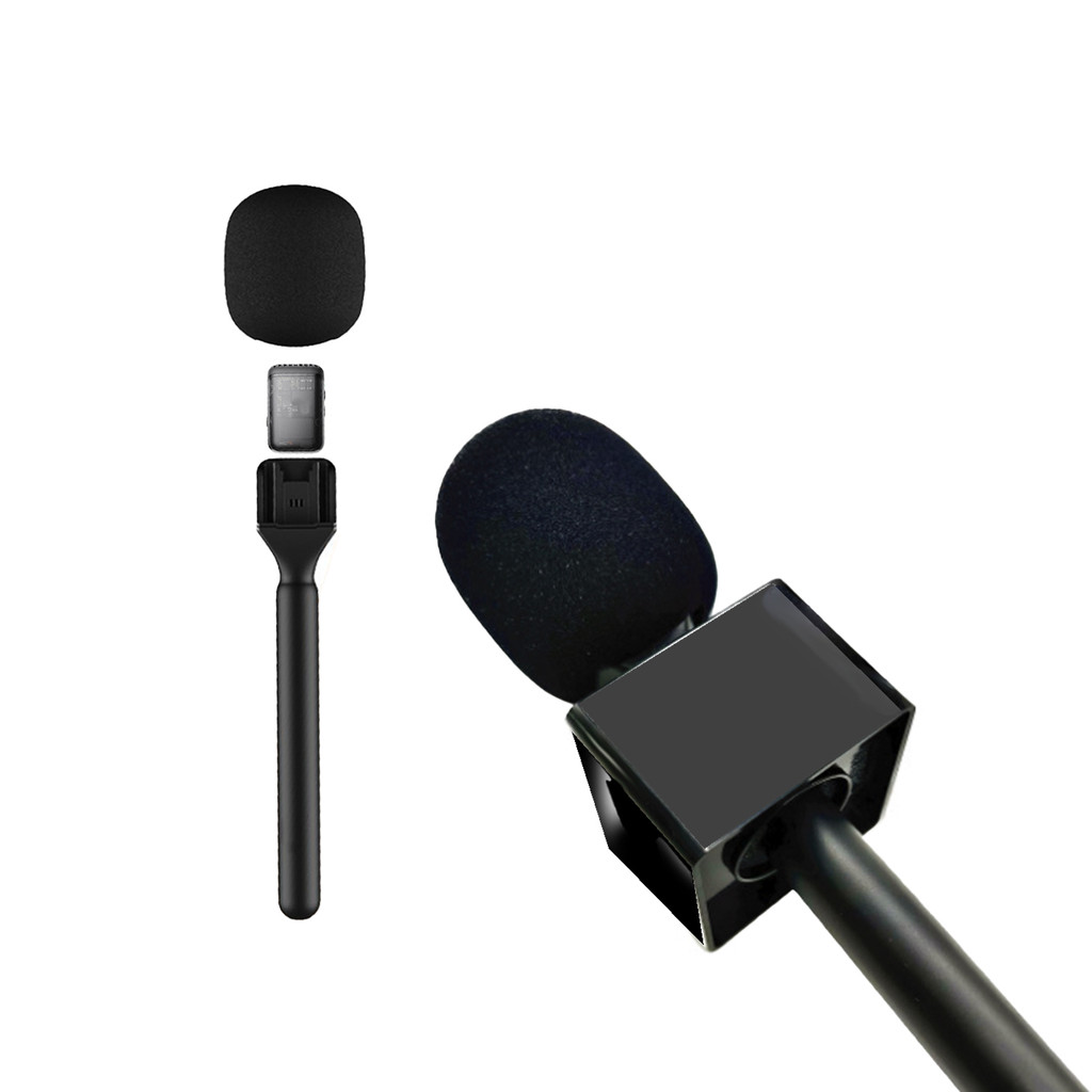 Stand Holder Mic Flag For DJI Mic 2 Rode Wireless Lavalier Microphone Adapter Handheld Mount for Osm