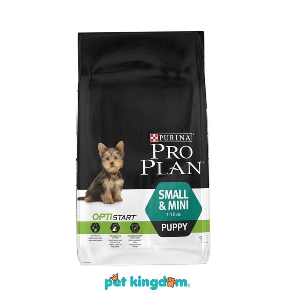 Pet Kingdom Pro Plan 2.5 kg Makanan Anjing Kering Puppy Small & Mini Chicken Pakan Anjing Dog Food K