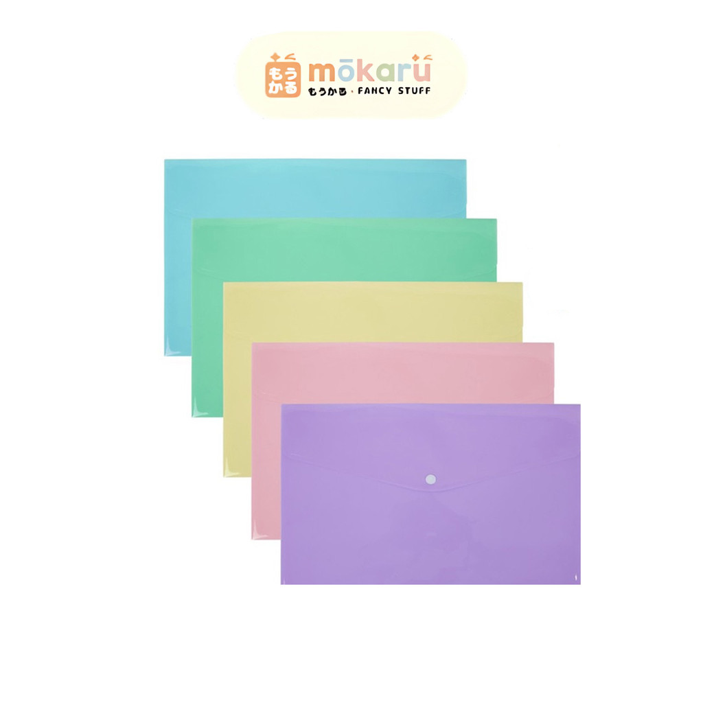 

Joyko Data Bag DBG-108 / Map Kancing Plastik Pastel Color Murah Berkualitas