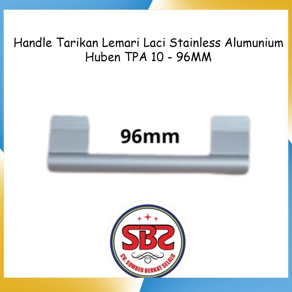 Handle Aluminium Pegangan Tarikan Laci Lemari Mebel Kitchen Set TPA 10 - Handle Tarikan Lemari Laci 