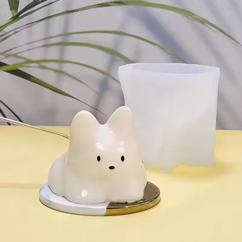 

Cute Cat Milk Pudding Making Mold Halloween Jelly Bowl Cake Cold Ice Cream Mold Decoration Accessories