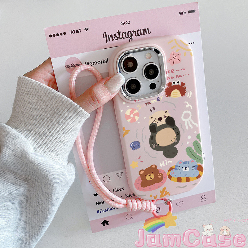 【Jam Case】case VIVO binatang kartun Casing ponsel cocok untuk VIVO Y02 Y15S Y02S Y17 Y93NONE Y93HAVE
