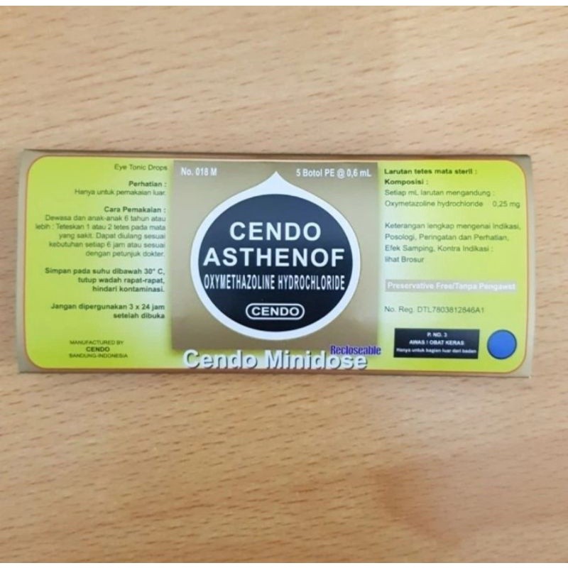Cendo Asthenof Minidose