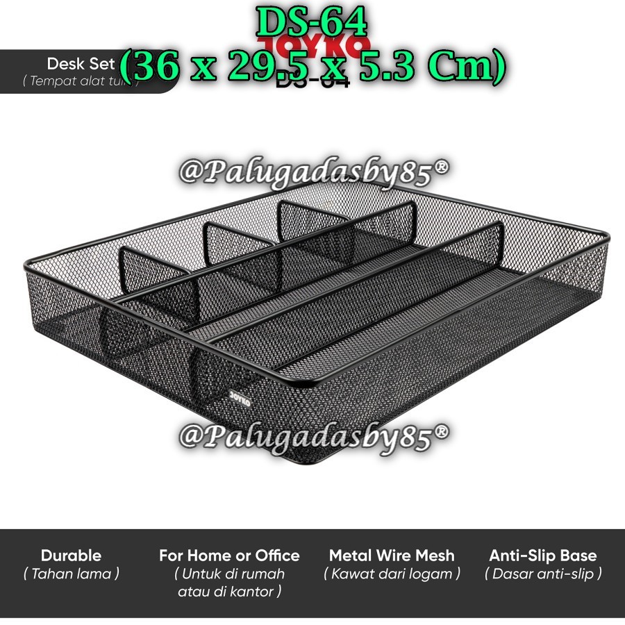 

(1 Biji) GROSIR Desk Set JOYKO DS-64 27 x 26 x 15 Cm / Desk Set Tempat Alat Tulis Joyko DS-64