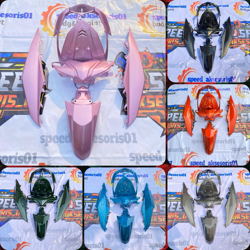 Body halus full set Honda Beat Fi Esp tahun 2012 2013 2014 2015 2016 warna