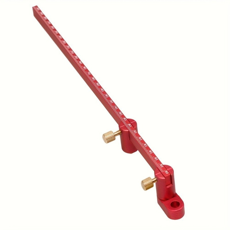 

Woodworking Scriber Woodworking Aluminum Circular Drawing Tool Adjustable Drawing Marking Gauge new