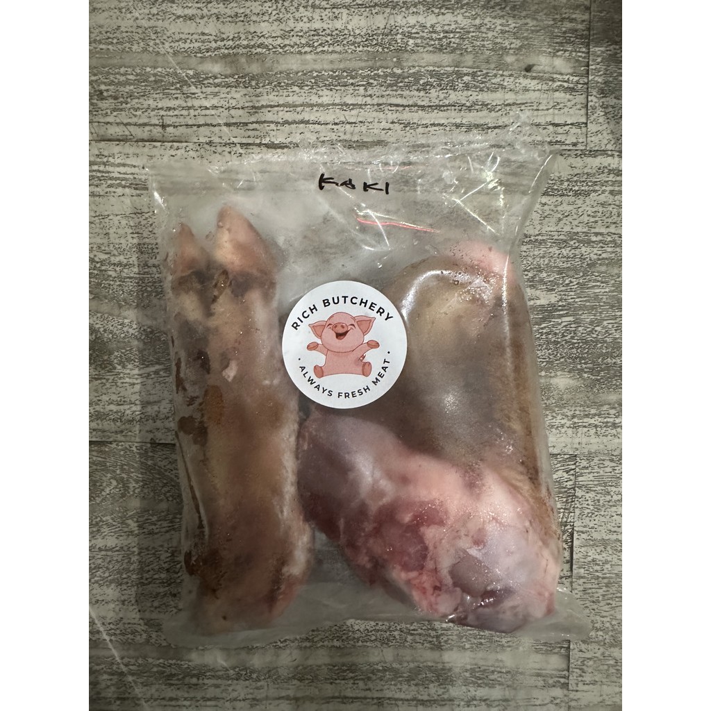 

KAKI BABI POTONG CUKIOK 1KG FRESH