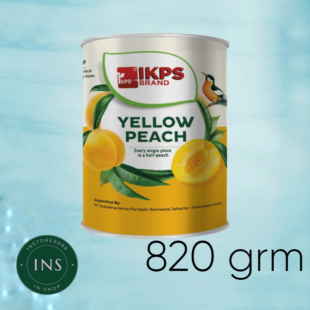 

qqq Yellow Peach in Halves IKPS 820 Grm