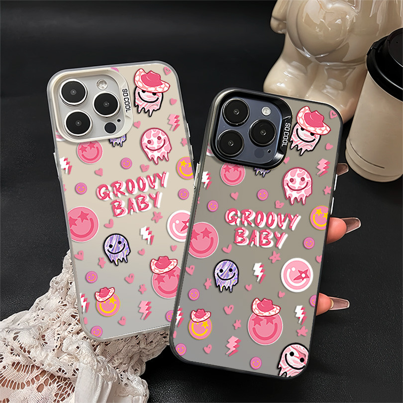Casing Unik Berwarna Pink HP VIVO Y91C Y20 Y32 Y16 Y95 Y36 Y78 Y55 Y15 Casing VIVO S16 S17 S16E S10E