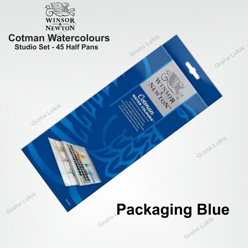 

Gramedia Surabaya - Winsor & Newton Cotman Watercolours Studio Set - 45 Half Pans