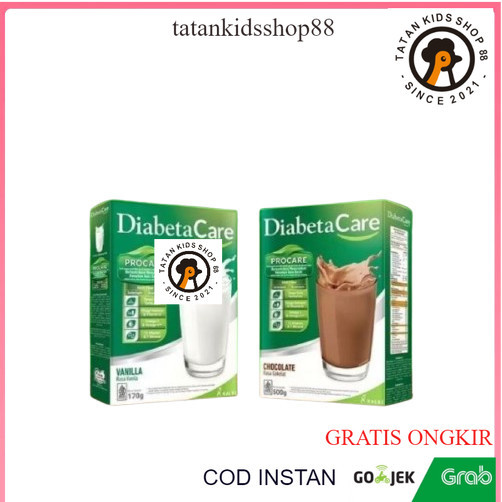 

Susu DiabetaCare Diabeta Care Procare Multi Fiber Berkontribusi Menurunkan Kenaikan Gula Darah 170gr 500gr Rasa Vanila Coklat