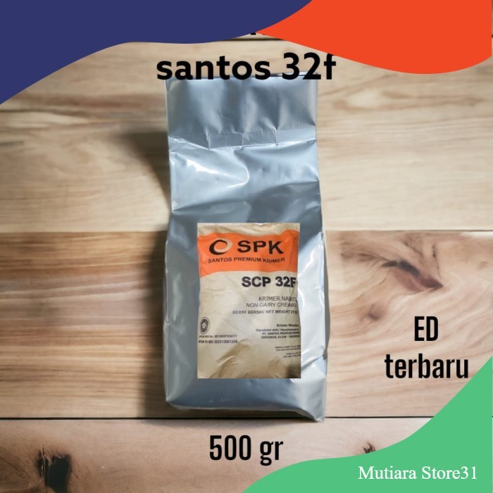 

santos premium krimer creamer scp 32f aluminium foil 500gr 1kg - 32F 500gr