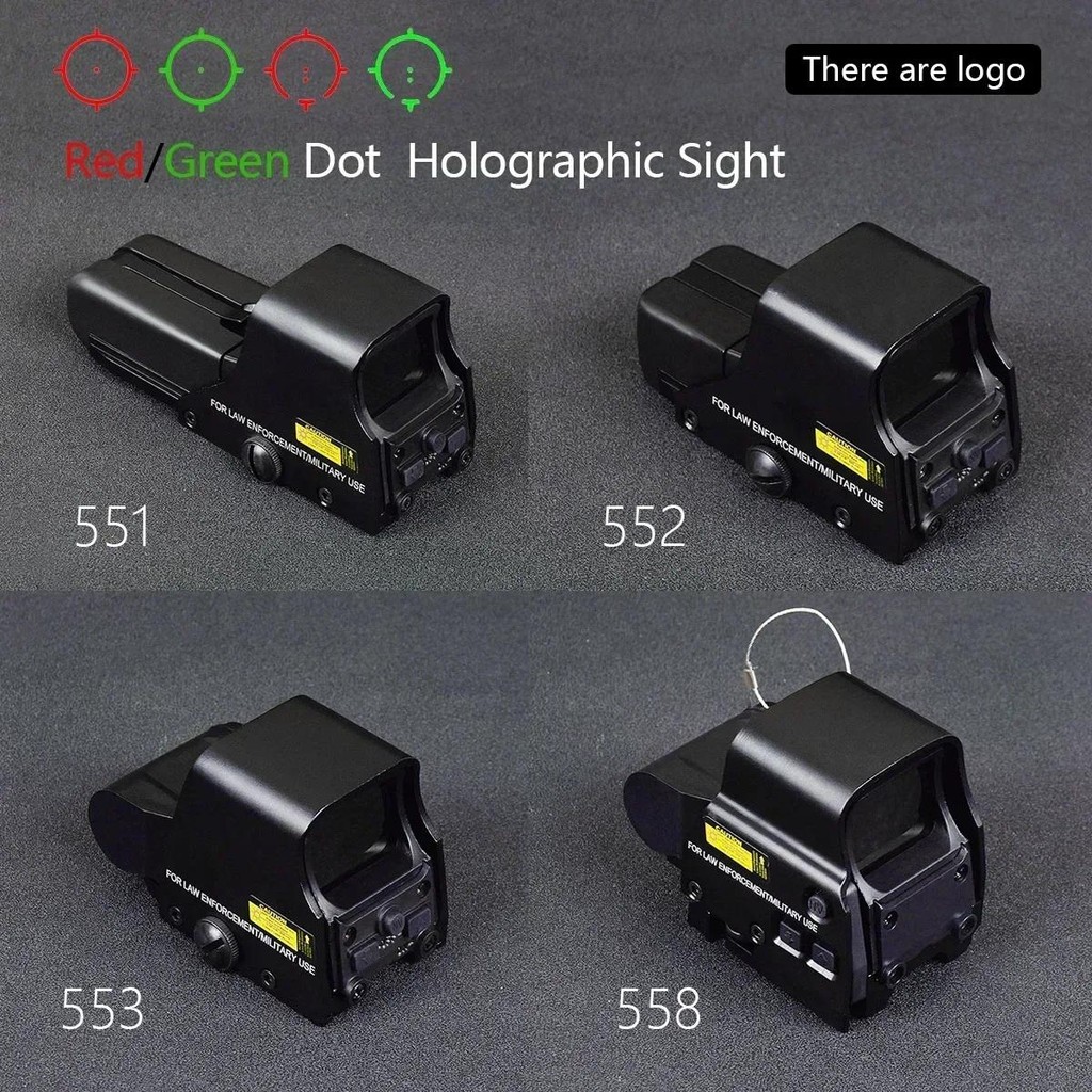551 552 553 558 Red Green Dot Holographic Sight Scope Hunting Red Dot Reflex Sight Riflescope Collim