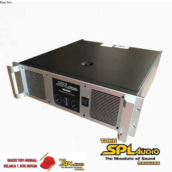 SPL Audio Power Amplifier TD 14000
