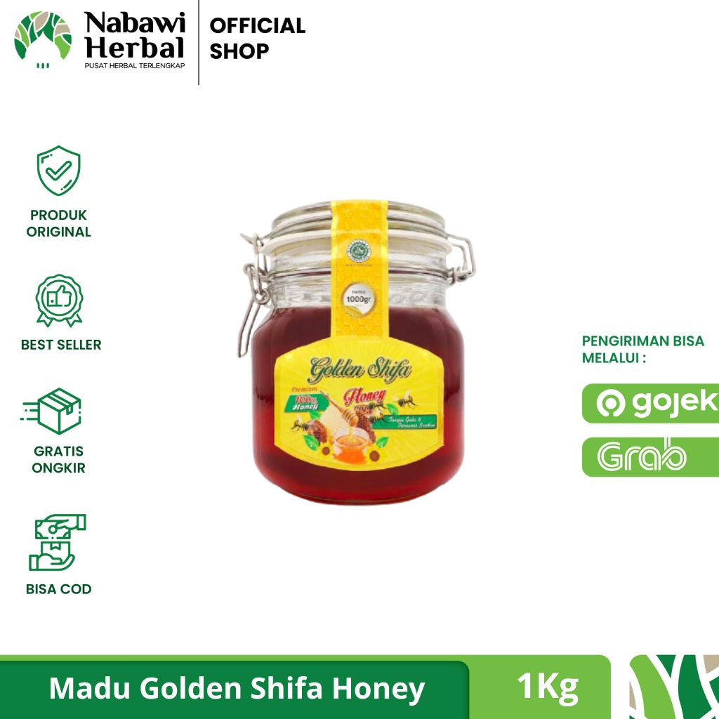

GOLDEN SHIFA - Madu Golden Shifa Honey 1kg | MajaHerbal