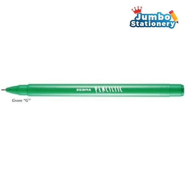 

Pulpen Zebra Penciltic Fineliner 0.4 Green