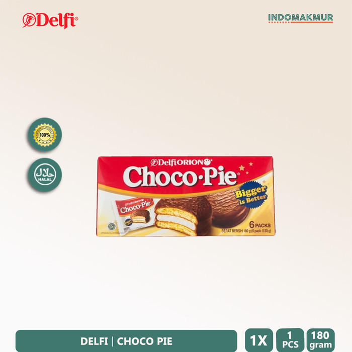 

Choco Pie Delfi Orion - Pai Coklat