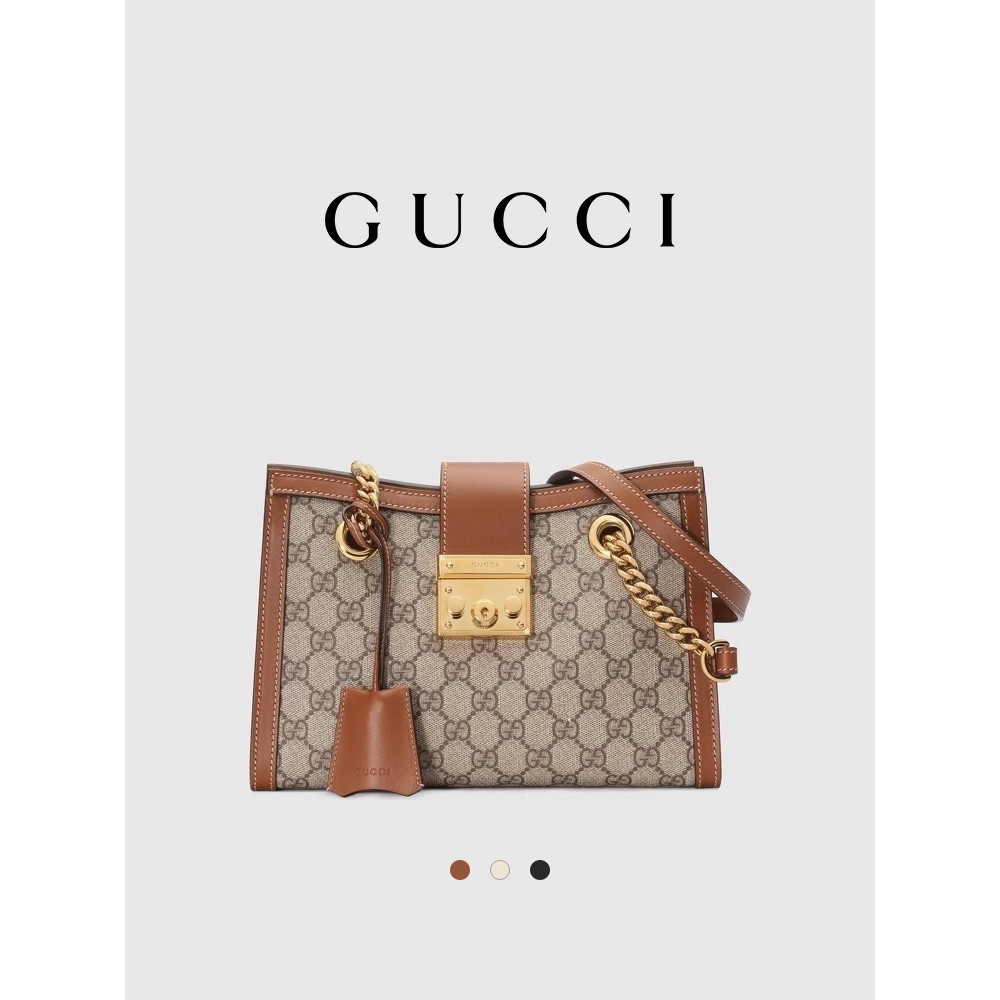 GUCCI Gucci Padlock series small shoulder bag tote bag shoulder bag