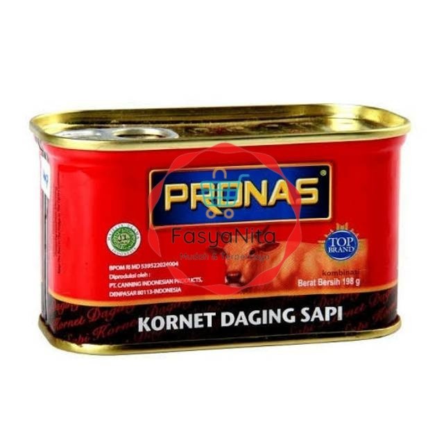 

PRONAS Corned Beef Kornet Sapi Regular 198gr - Fasyanita Denpasar
