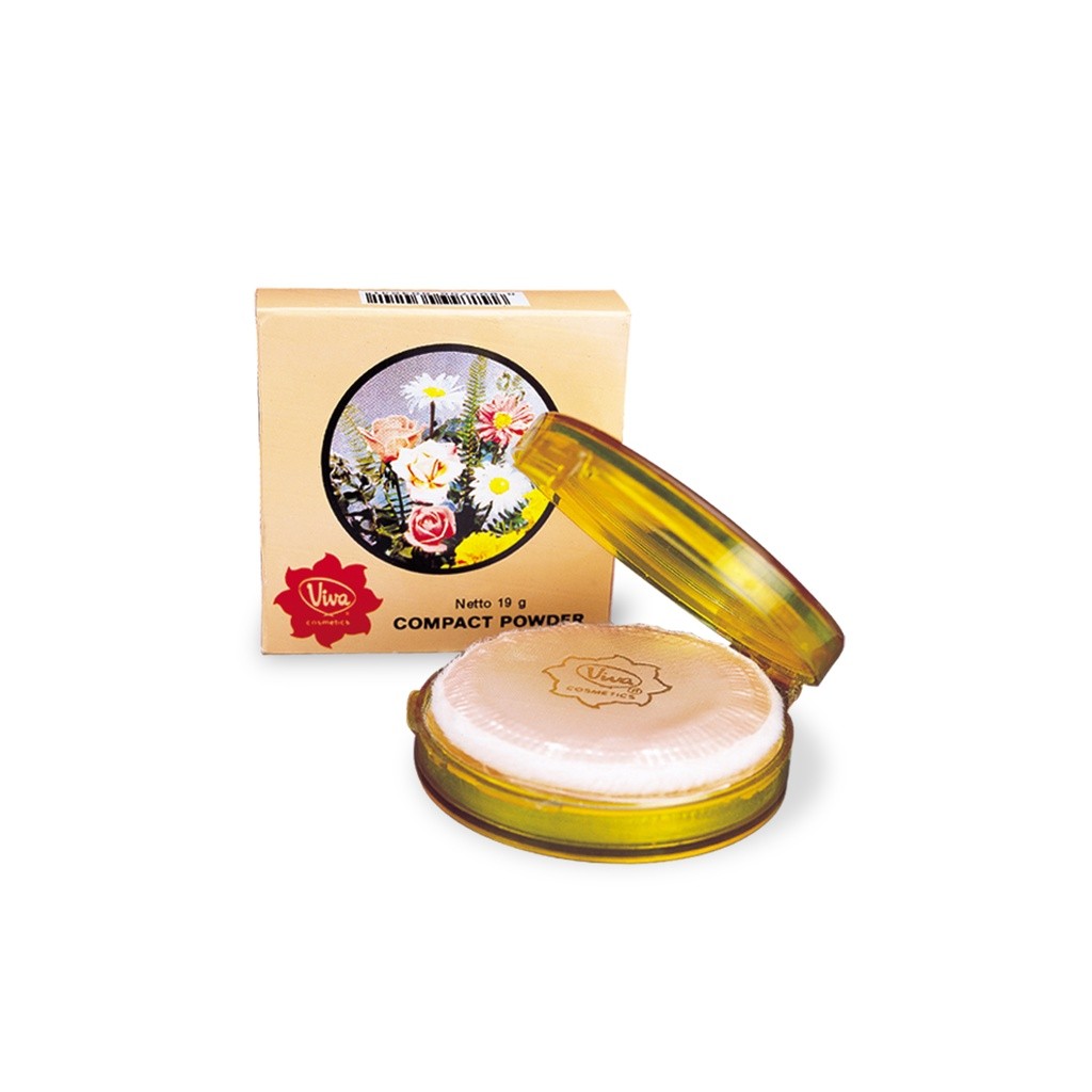 Viva Compact Powder Gold Bedak Padat Original BPOM