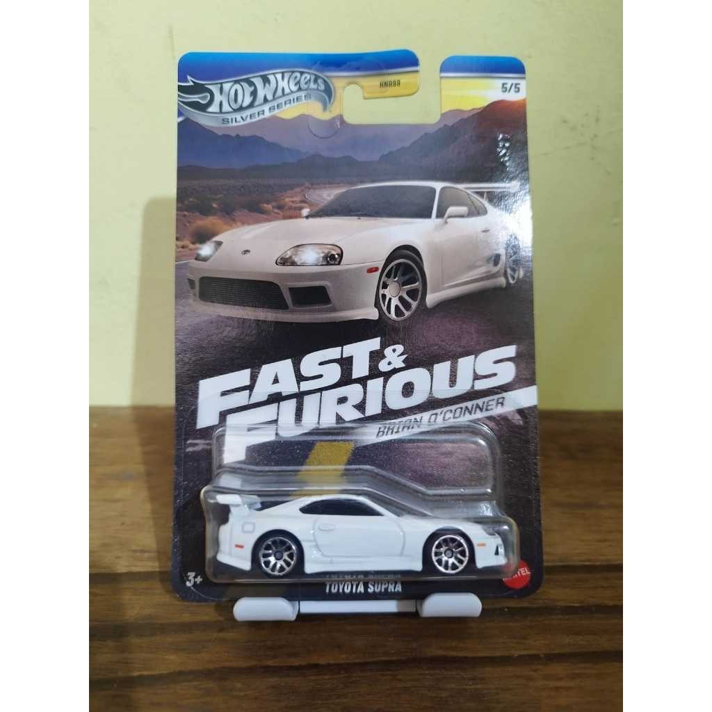 Hot Wheels FNF Toyota Supra Putih Brian O Connor Series FREE PROTECTOR
