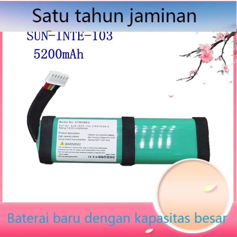JBL Flip 3/4 Bateri Xtreme1/2 Audio Battery SUN-INTE-103 ID1019 Ultra Direct