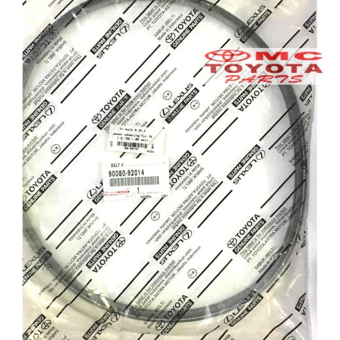 Tali Kipas (Fan / Van / V Belt) Kijang Kapsul, Grand | 90080-92014 Asli