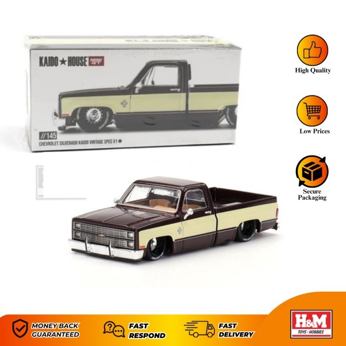 Mini GT X Kaido Chevrolet Silverado Vintage Spec V1