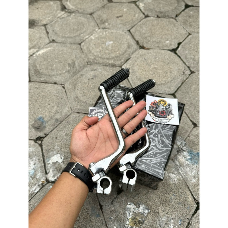 KICK STARTER GL MP ORIGINAL VIAR SUDAH CHROME CELUP