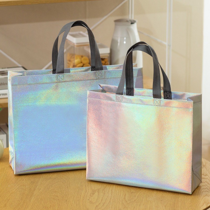 

(CCK STORE) Tas kado hologram aurora / Tas Belanja - Tas Spunbond - Tas Jinjing - Tas Souvenir - Tas Lipat - Tas Kado - Kantong Belanja / Tas Shopping Bag Hologram / Goodie Bag Rainbow / Shopping Bag Metalik Doff / Tas Ultah / Tas Kado / Tas Kado Hadiah