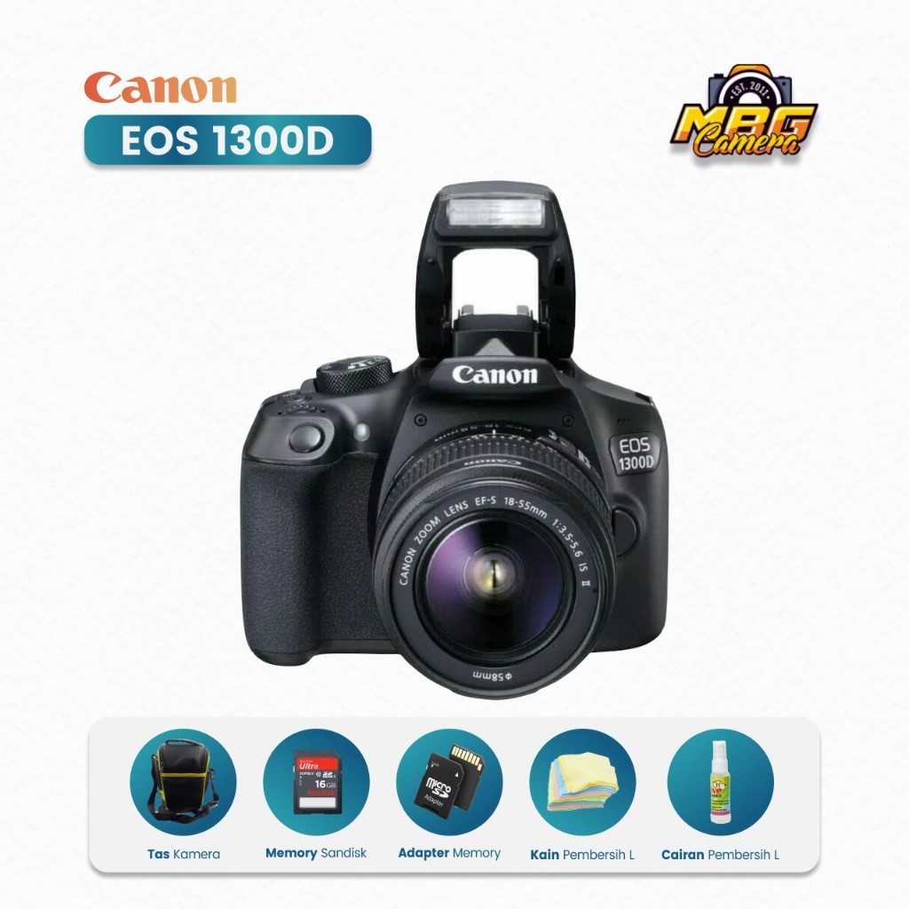 CANON EOS 1300D SUDAH WIFI BERGARANSI REKOMENDASI SHOOPE BUKAN CAMERA NIKON MAUPUN MIROLES