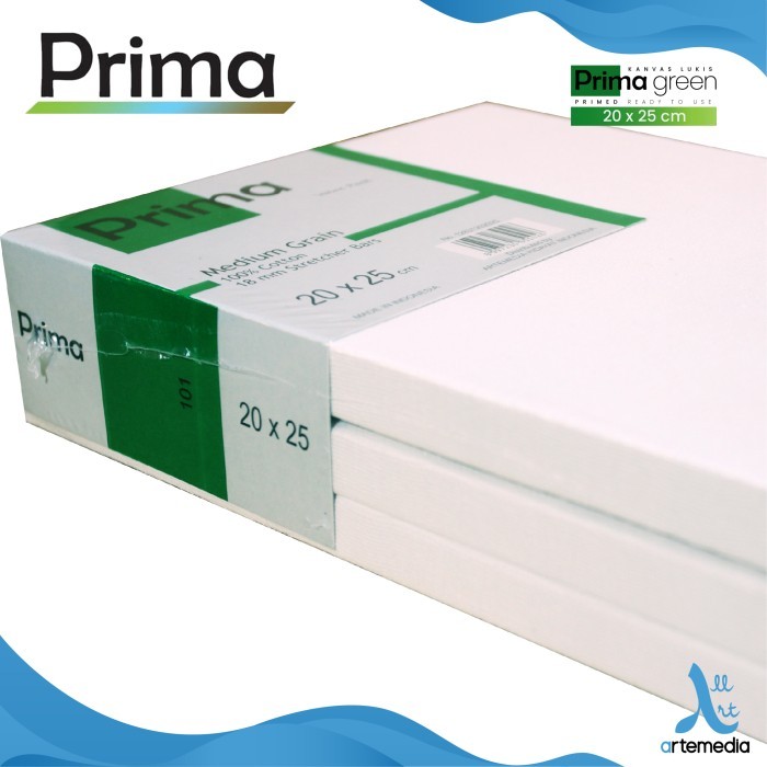 

best -Kanvas Lukis Prima Green 20x25cm Value Set 3 Cotton Canvas