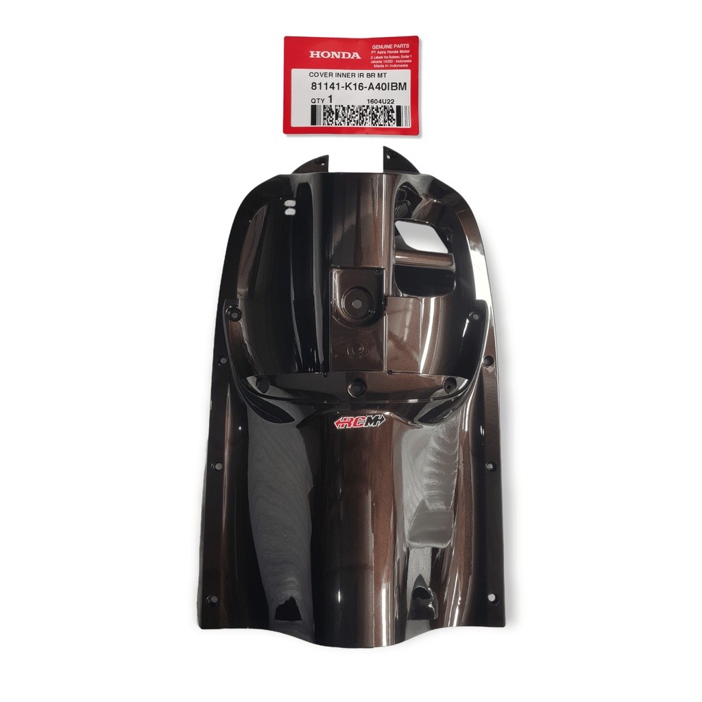 81141-K16-A40IBM BODY BODI COVER INNER UPPER DASHBOARD TEDENG TEBENG KUNCI KONTAK NEW SCOOPY FI F1 E